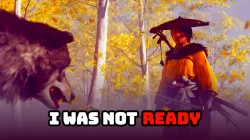 Ghost Yotei I WAS NOT READY Reaction Thumbnail Template