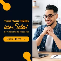Turn Your Skills into Sales – Instagram Post Template for Digital Products