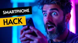 Smartphone Hack Viral YouTube Thumbnail Template